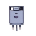 UGREEN 65W GaN Fast Charger with Retractable Cable