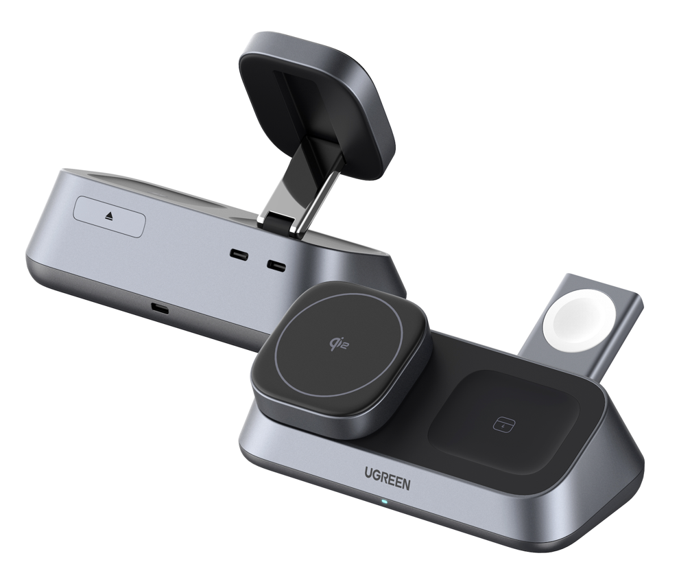 UGREEN 3-in-1 Magnetic Wireless Charger (QI2) UK