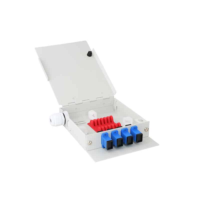 1C FTTH Box（With 1PC SC Adaptor and Pigtail）