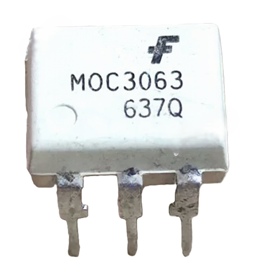 MOC3063 IC - Zero-Cross Triac OptoIsolator IC