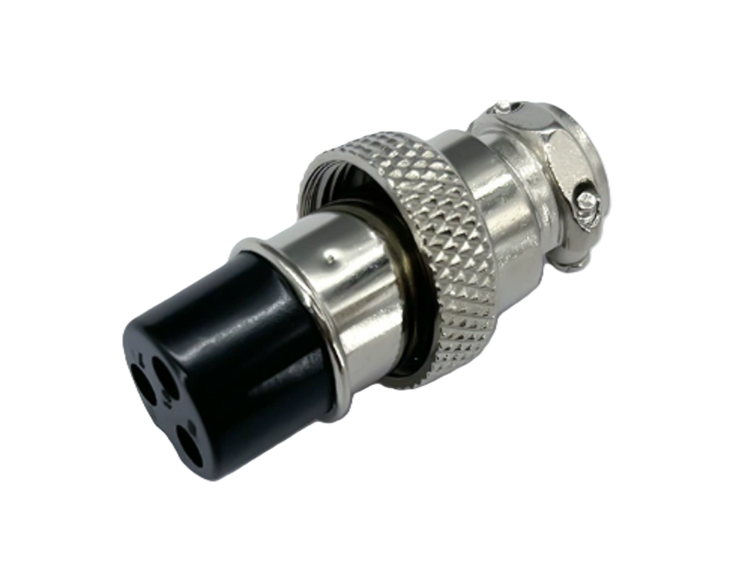 GX16-3 (16mm) Threaded Connector