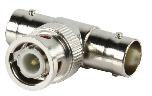 [1227] BNC T Connector - Male To 2 x Female
