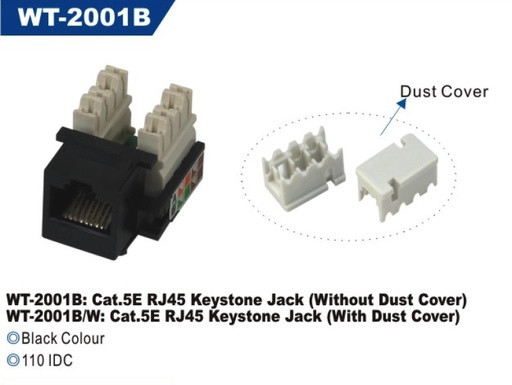 [01724] Cat5e KeyStone Jack