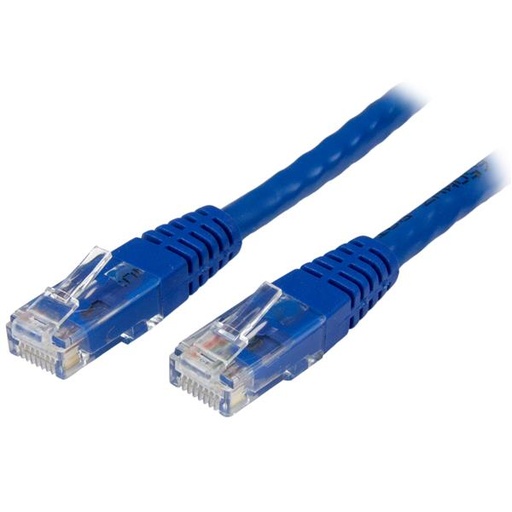 [10163] UTP Cat6 Patch Cord - Blue 7 Feet