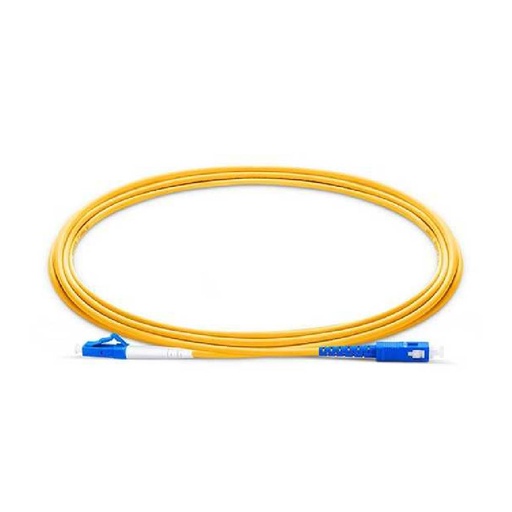 [22059] Fiber SC/UPC To LC/UPC Simplex Optic Patch Cord - 3M