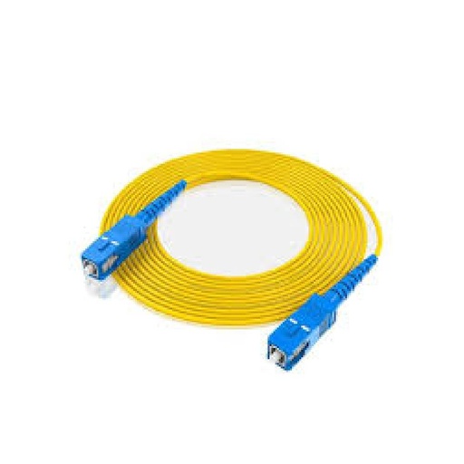 [22060] Fiber SC/UPC To SC/UPC Simplex Optic Patch Cord - 5M