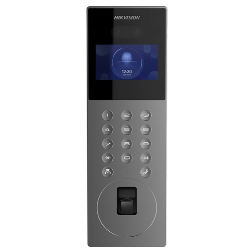 [33172] Hikvision DS-KD9203-FE6 Facial Door Station With Fingerprint & 2MP HD Camera