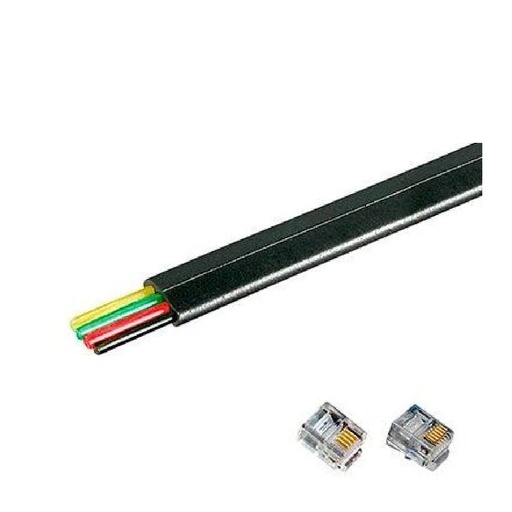 [60194] 2 Pair Telephone Flat Cable (100M)