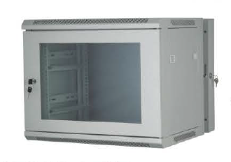 [60553] 6U Server Rack With Fan 61 x 56.5 x 37 19" Black/Grey ( W-600mm /D-540mm)