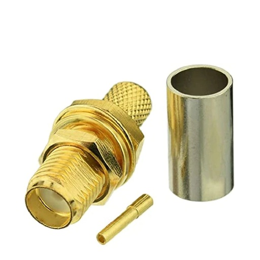 [60935] RG58 Female SMA Crimp Connector