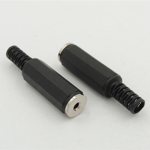 [61397] 2.5 Stereo Female Soldering Metal Jack