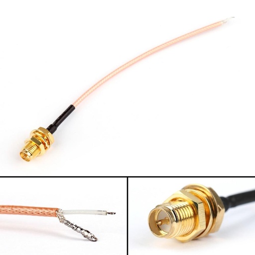 [61408] SMA female cable short