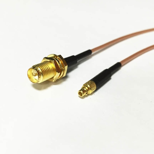 [61410] MMCX Connector with RG178 cable 15cm