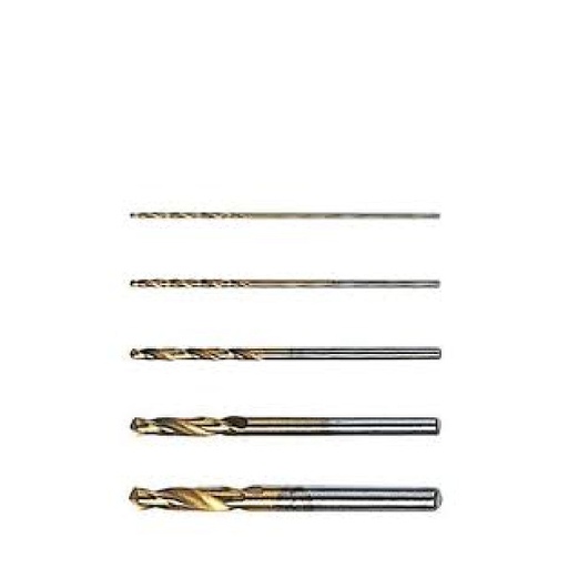 [61786] Chrome Stainless Steel Engraving Cutter 5 Pcs Set (0.5/1.0/1.5/2.5/3.0mm)