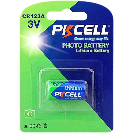 [61910] PKCell 3V Lithium Battery - CR17345