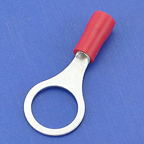 [61960] Insulated Ring Lug RED (1.25-10)