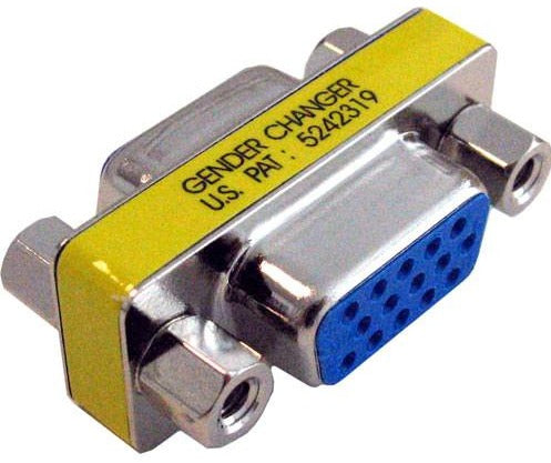 [62276] VGA 15 Pin Female To Female Connector