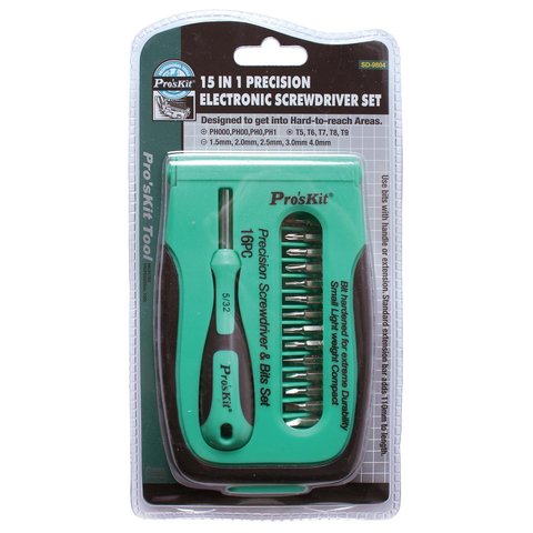 [70096] 15 IN 1 Precision Electronic Screwdriver Set