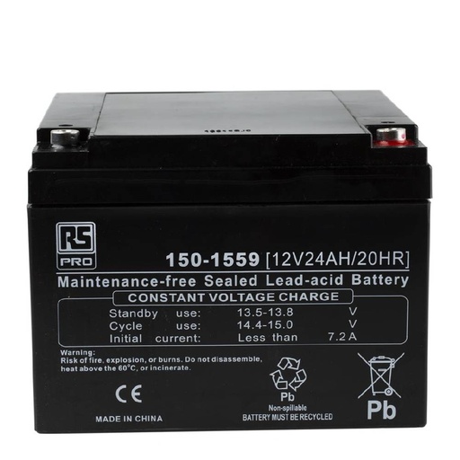 [70831] Sealed Lead Acid Battery 12V 24AH