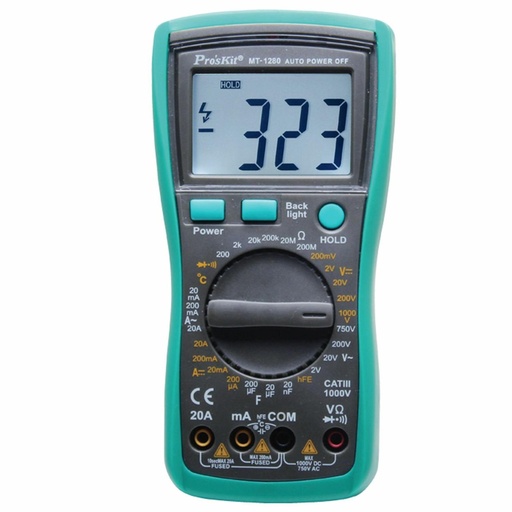 [71453] 3 1/2 Digital Multimeter - MT-1280