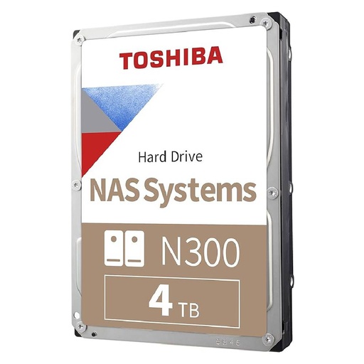 [71766] Toshiba HDD 3.5" SATA NAS N300 4TB 7200RPM 256MB