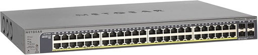[71767] Netgear GS752TP 48-Port Gigabit PoE-Compliant Managed Network Switch with SFP (384W)