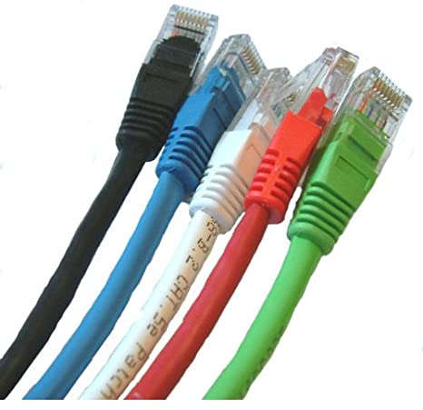 [71797] Cat5 Patch Cord - Red 1m