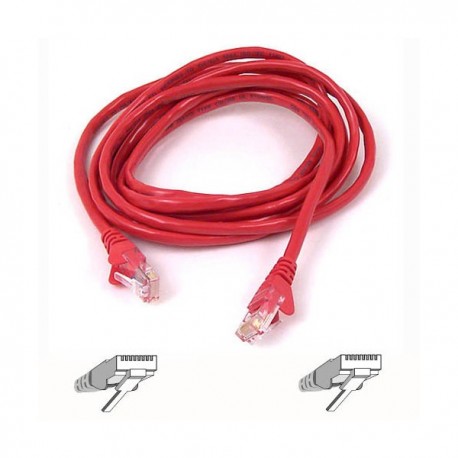 [71810] Cat5 Patch Cord - Red 5m