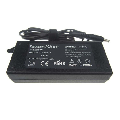 [71918] Samsung 19V 4.22A ( 5.5 x 3.0 Black with Pin)