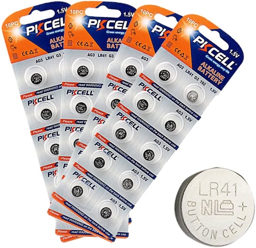 [72040] AG3 / SR41 / LR-41 Button Cell Battery