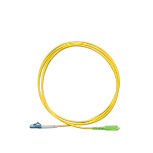 [72286] SC/APC to LC/UPC Simplex Fiber Patch Cord 1m