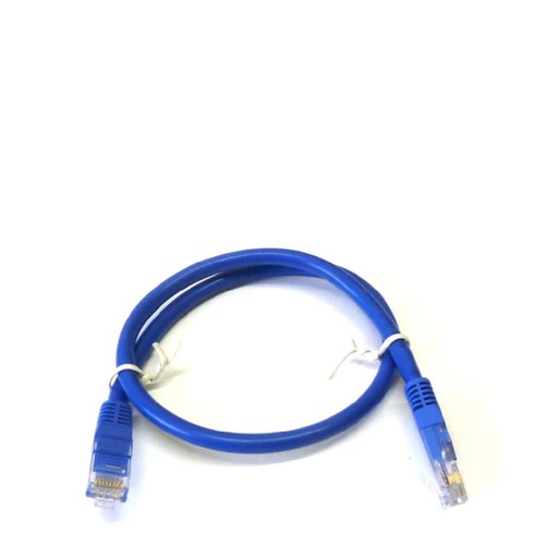 [72550] Cat6 Patch Cord - Blue 0.5m