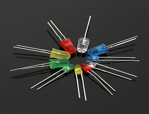 [72568] 3mm - White LED light  (leg Pin Length: 28MM)