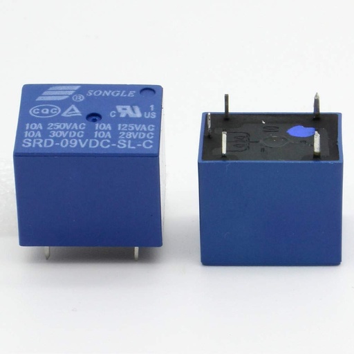 [76855] Relay 9V DC 5 Pins
