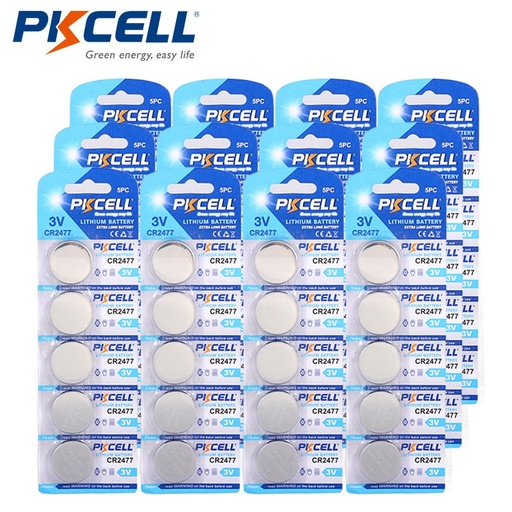 [77570] PKCell 3.0V Lithium button cell CR2477