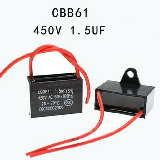 [77714] Capacitor 450VAC 1.5uF