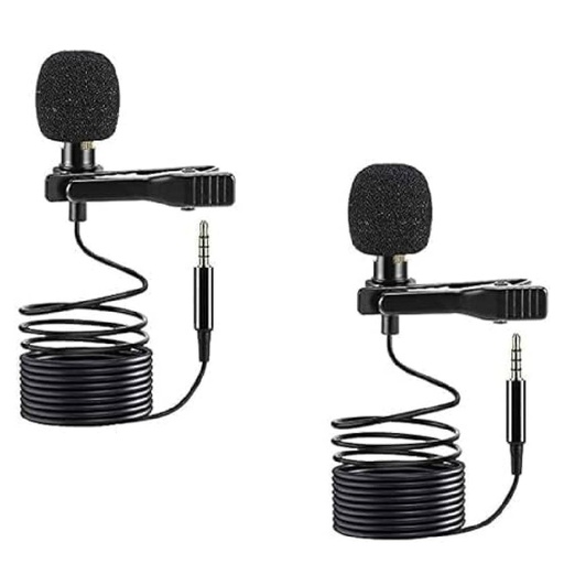[77826] 3 pin clip-on Microphone 3.5mm (Pin Mount Style)