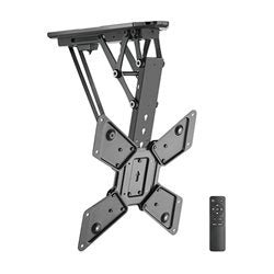 [77863] Remote Control Motorized Flip Down TV Ceiling Mount 23''-55" - up to 30kg/66lbs