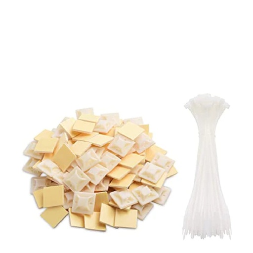 [77935] Self Adhesive tie mount 2000 (1000pcs/pack)