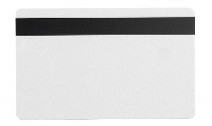 [77973] Blank White PVC Hico 1-3 magnetic stripe Card