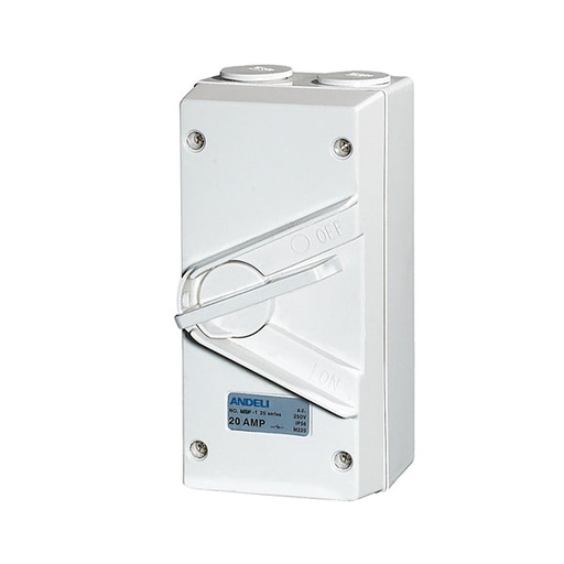 [78185] Weather Protected Double Pole Isolating Switch 20A