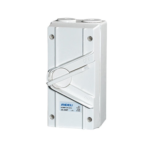 [78186] Weather Protected Double Pole Isolating Switch 35A