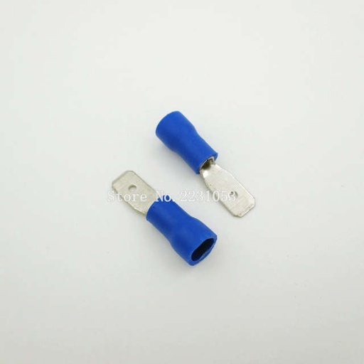 [78234] MDD 2-187(5) - Male Lug Terminal - Blue