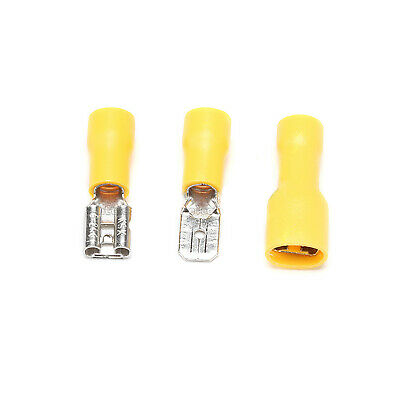 [78244] 12-10AWG Vinyl Insulated Double Crimp Terminal FDFD5-250