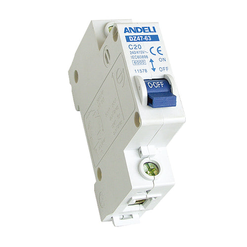 [78277] Miniature Circuit Breaker ADB3-63 1P 6A