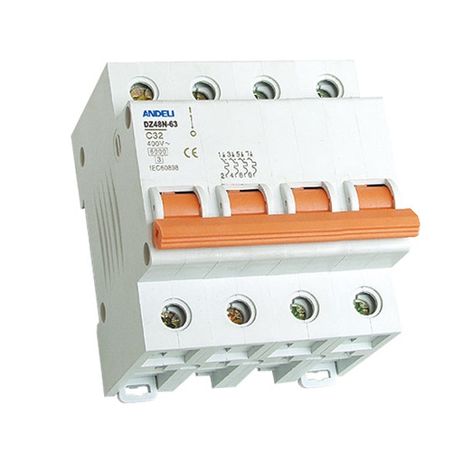 [78304] Miniature Circuit Breaker DZ47N-63 4P 16A