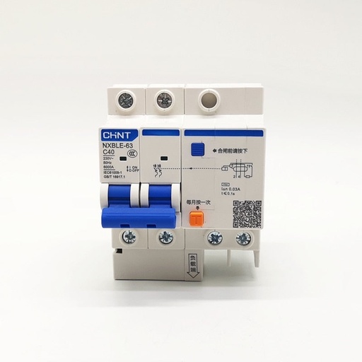 [78335] Miniature Circuit Breaker DZL4 2P 30mA 32A