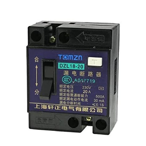 [78341] Miniature Circuit Breaker DZL18-20
