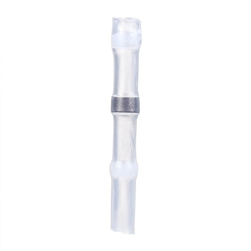 [78351] Soldering Sleeve Waterproof Solder & Seal Heat Shrink Butt Connector - White