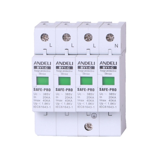 [78840] Surge Protect Device BY40 4P 20-40KA(BY1-C)